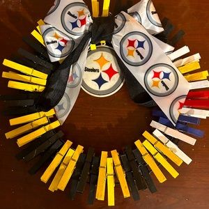 Steelers Wreath